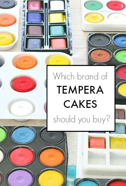 Comparing Different Brands of Tempera Cakes~ BuggyandBuddy.com