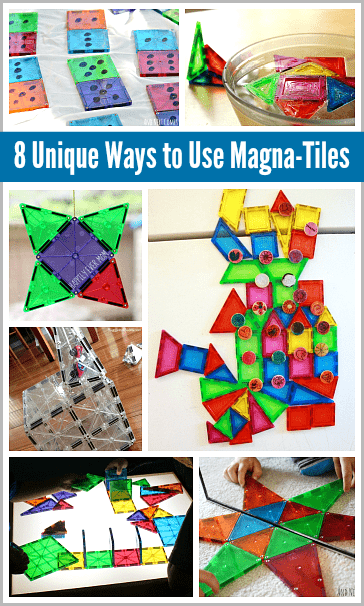 8 Unique Ways to Use Magna-Tiles (Perfect STEM toy!)