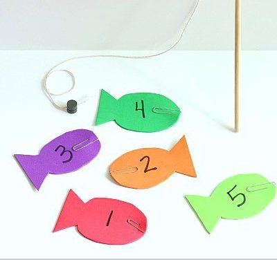 Fishing Math Game with Free Printables
