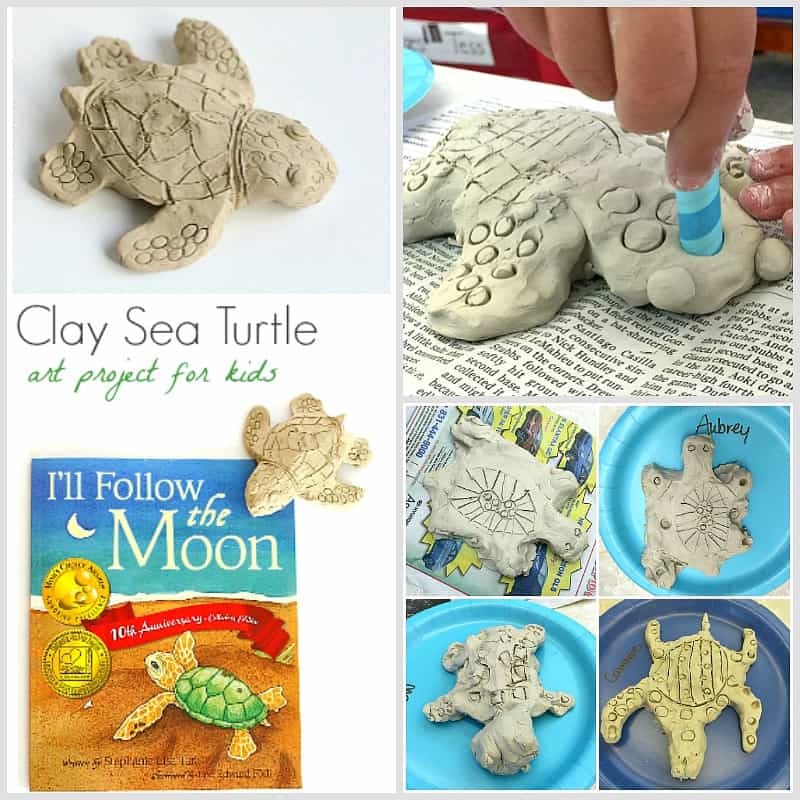 Clay Sea Turtle Art Activity For Kids - Buggy And Buddy