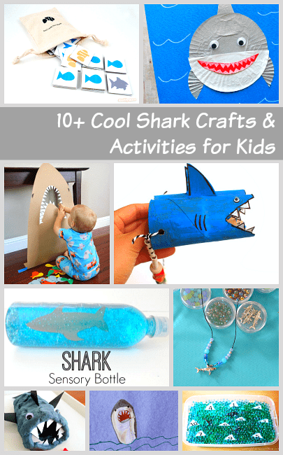 Over 10 Super Cool Shark Crafts and Activities for Kids (Perfect for Shark Week!)