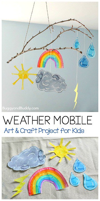 easy weather crafts for toddlers
