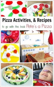 Pizza Activities for Kids to Go with Pete's a Pizza - Buggy and Buddy