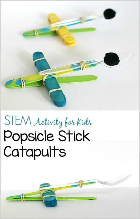Science for Kids: Explore Popsicle Stick Catapults (from The Curious Kid's Science Book) ~ BuggyandBuddy.com