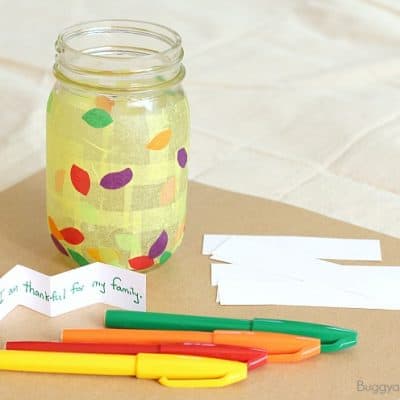 Thanksgiving Crafts and Activities for Kids: Thankful Jar