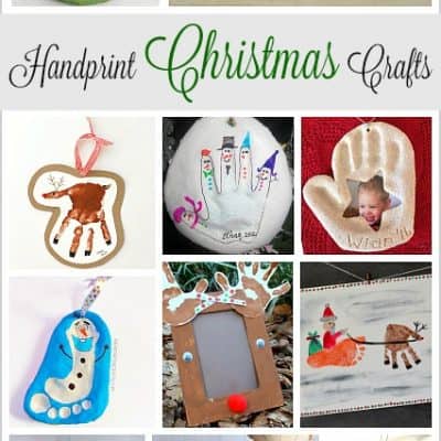 20+ Christmas Handprint Crafts for Kids
