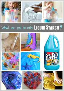 what can you do with liquid starch