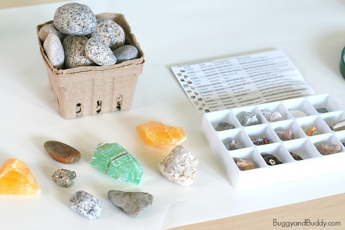 science for kids: Learning about rocks