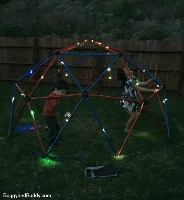 exploring science with kids using LED throwies