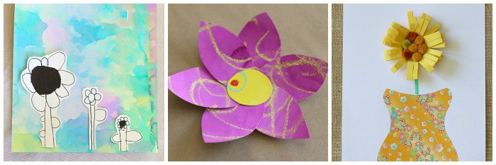 paper flowers for kids