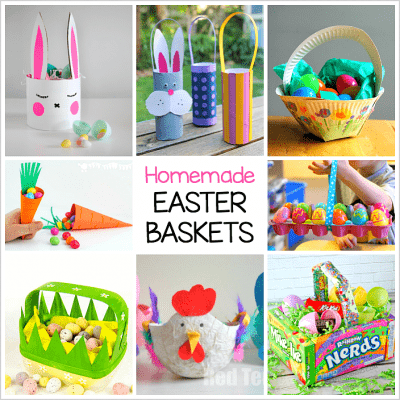 12 Adorable Homemade Easter Basket Crafts for Kids - Buggy and Buddy