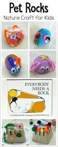 Making Pet Rocks and Pet Rock Houses - Buggy and Buddy