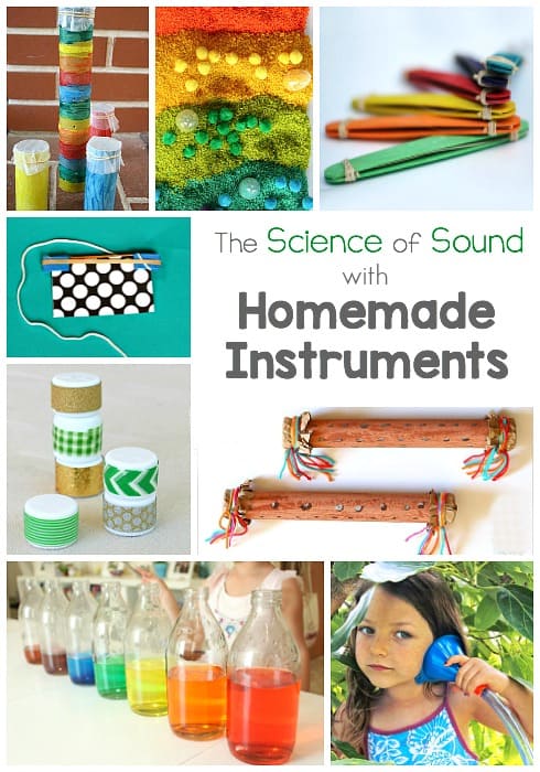 explore the science of sound with homemade instruments