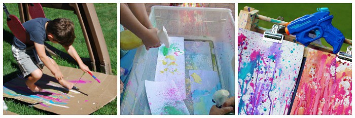 summer process art projects for kids