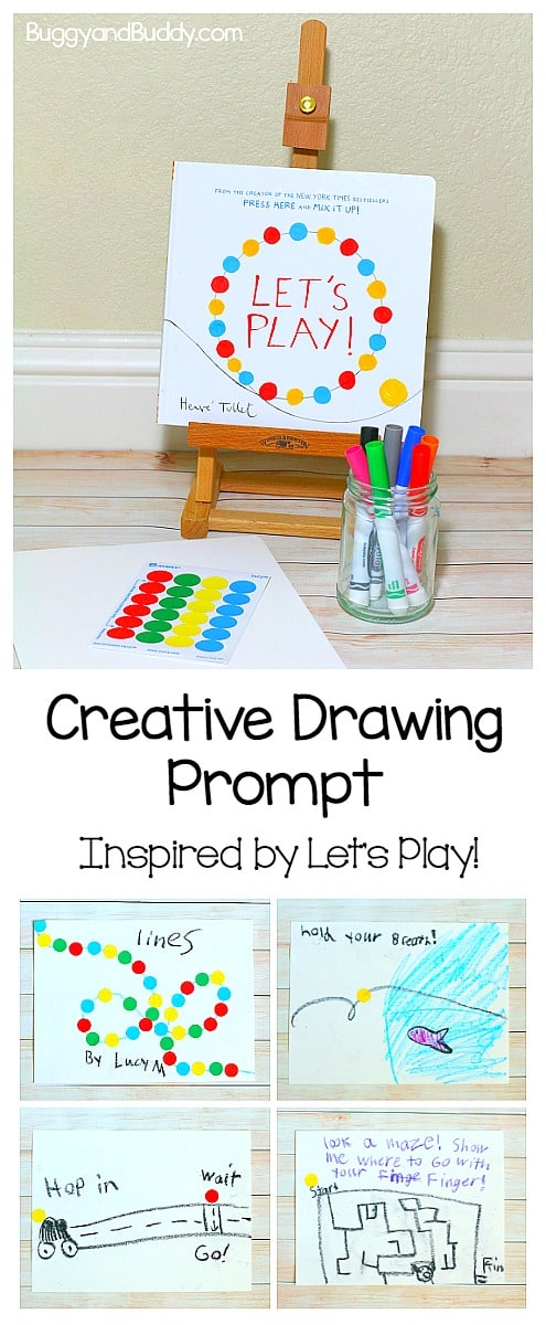 let's play drawing prompt for kids