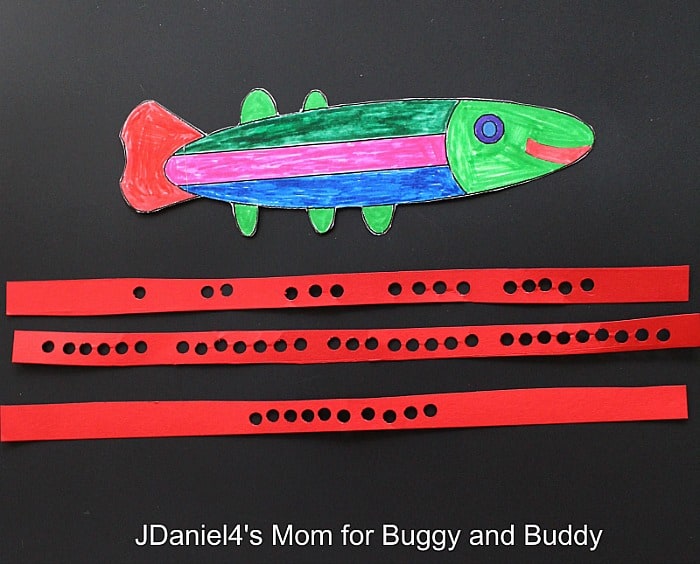 Counting Activity for Kids inspired Lois Ehlert's Fish Eyes