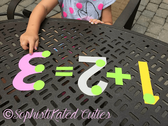 Counting and Number Activity for Kids inspired by the book 1-2-3 Peas