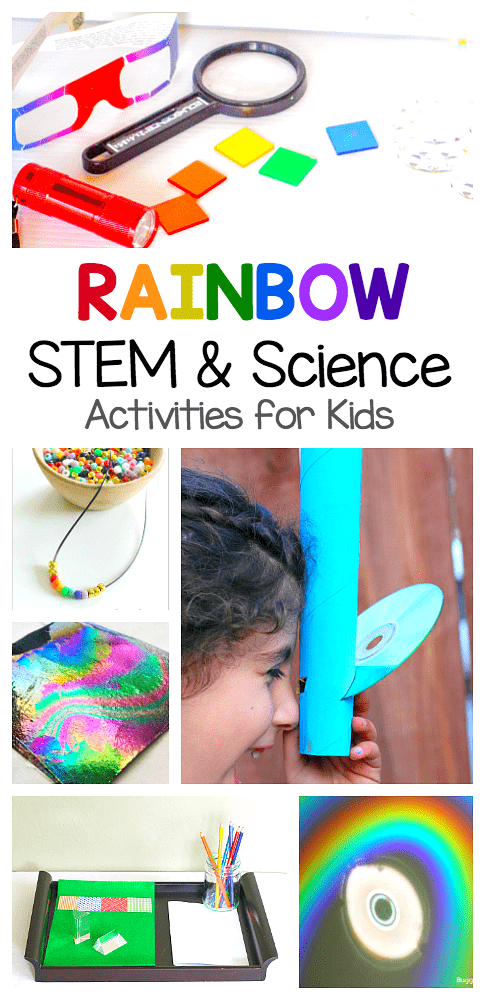 Rainbow Science Activities for Kids - Buggy and Buddy