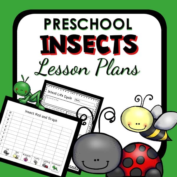 preschool insects lesson plans