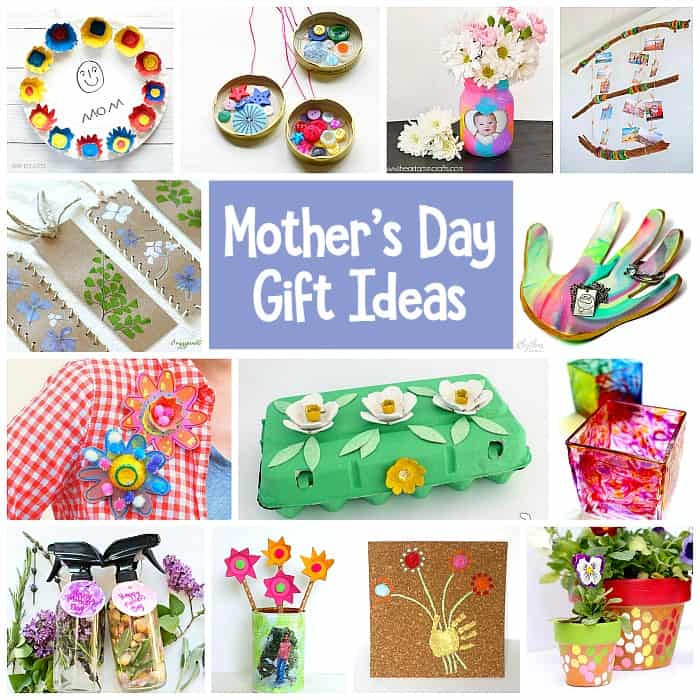 Over 20 Homemade Mother's Day Gift Ideas for Kids to Make