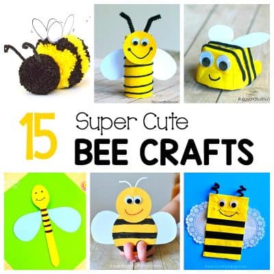 15 Bee Crafts for Kids