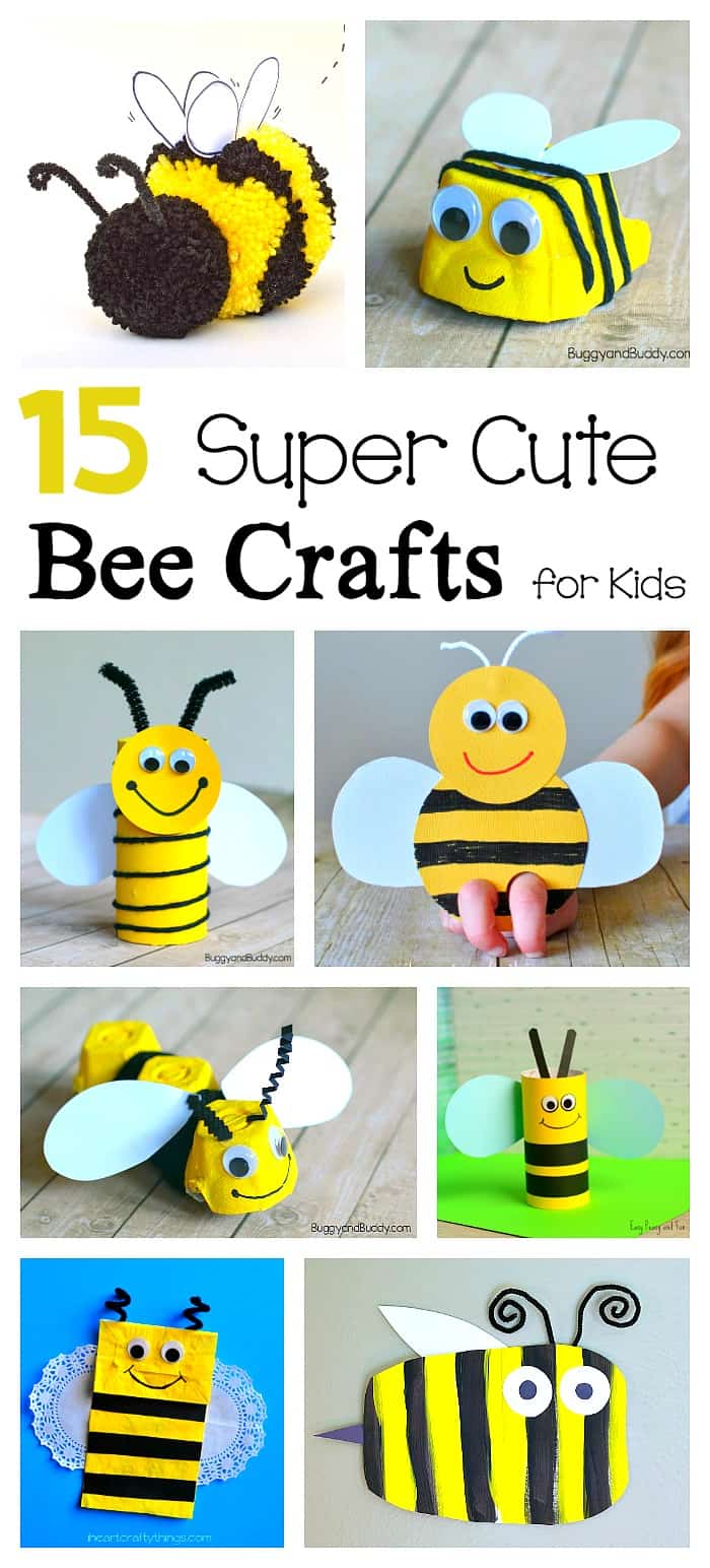 15 Bee Crafts for Kids