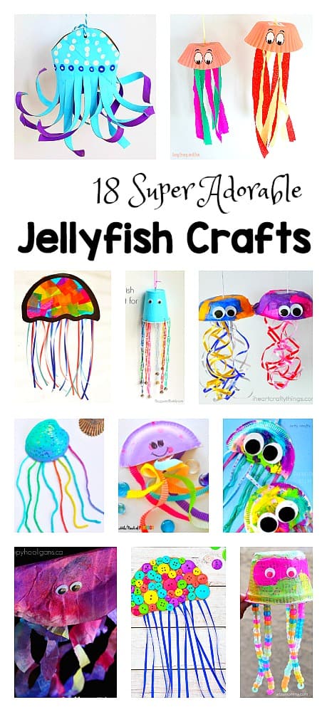 18 jellyfish crafts for kids