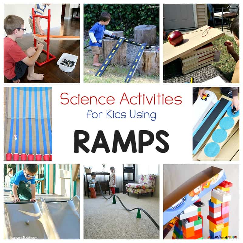 15 Science experiments for kids using ramps and inclined planes