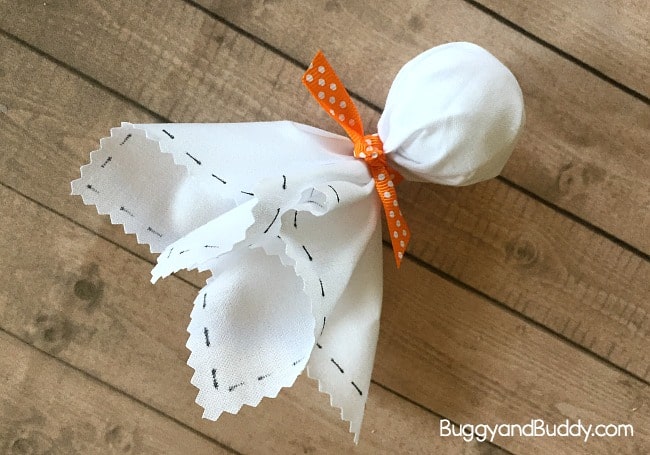 ghost craft for kid and adults for Halloween