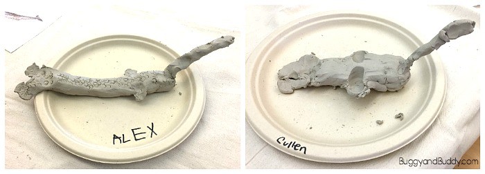 clay narwhal art project for kids