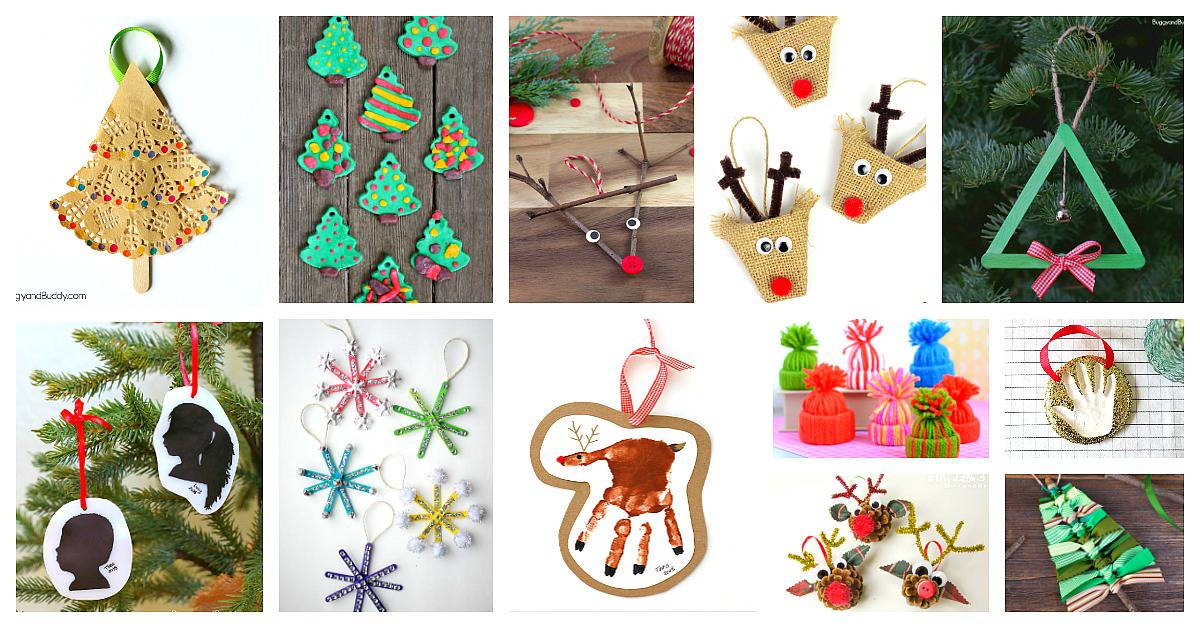 30 Of The Cutest Christmas Ornaments For Kids To Make Buggy And Buddy