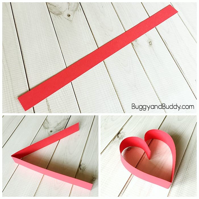 paper heart craft