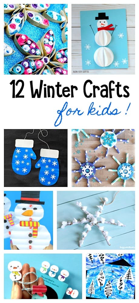 12 of the Cutest Winter Crafts for Kids