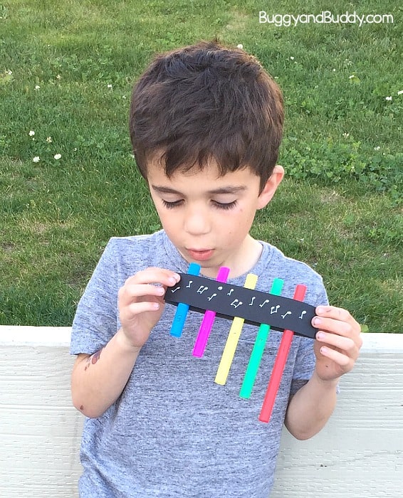 pan flute craft and stem activity for kids