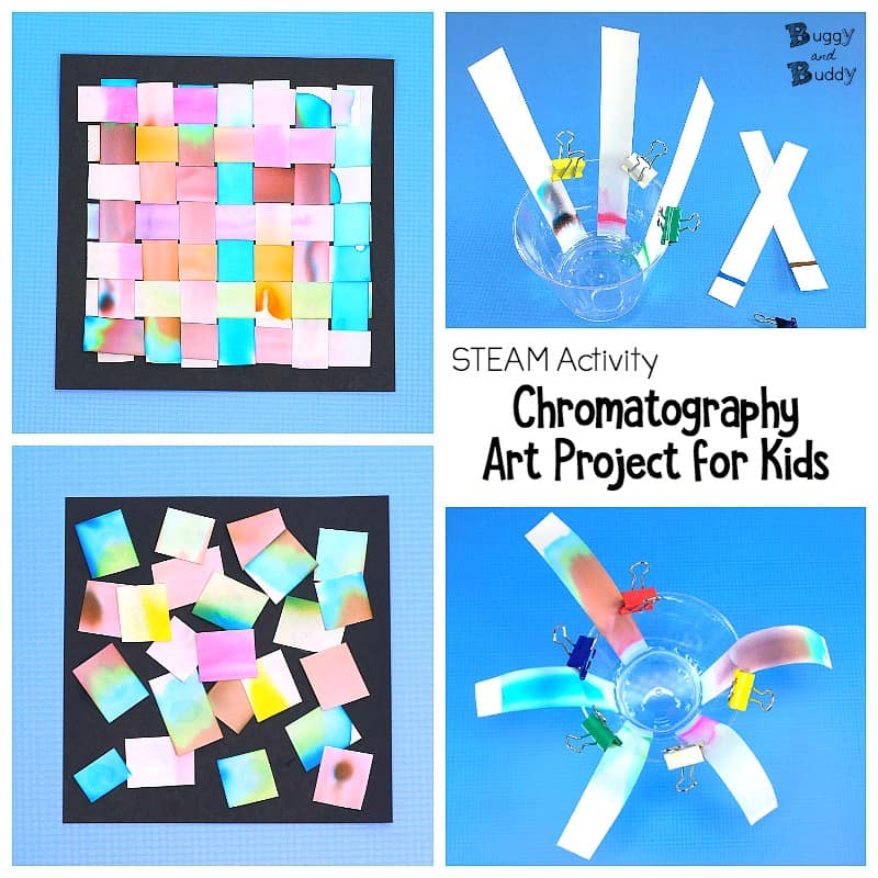 STEAM Activity: Chromatography Art Project for Kids