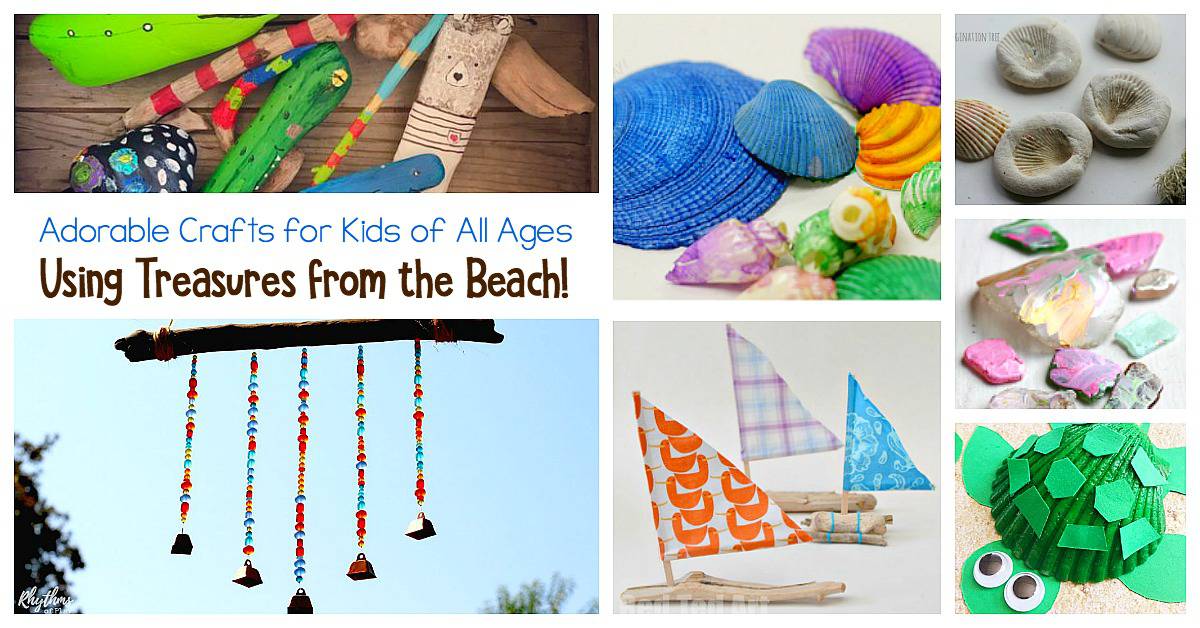 Beach Nature Crafts For Kids Buggy And Buddy