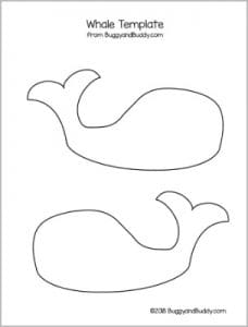 free printable whale template for kids pdf