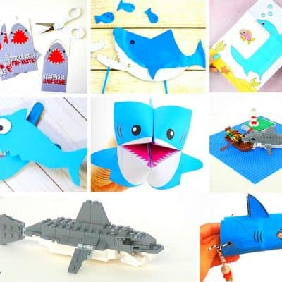 15+ Super Cool Shark Crafts and Activities for Kids