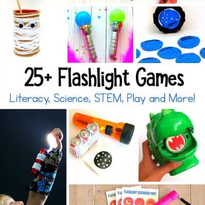 25+ Flashlight Games and Activities for Kids