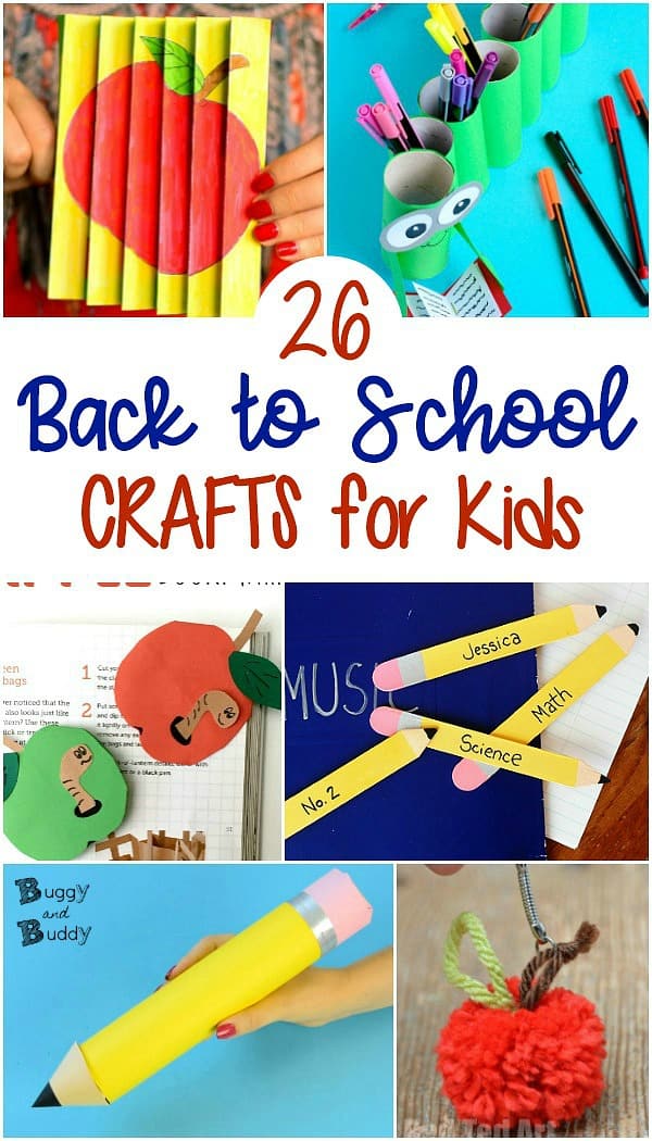 25 Back To School Crafts For Kids Buggy And Buddy