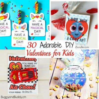 30+ DIY Valentines for Kids